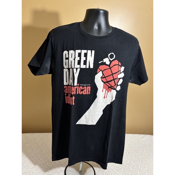 Vintage 2004 Green Day American Idiot Tour Concert Band Men’s Large See Details - Picture 3 of 15